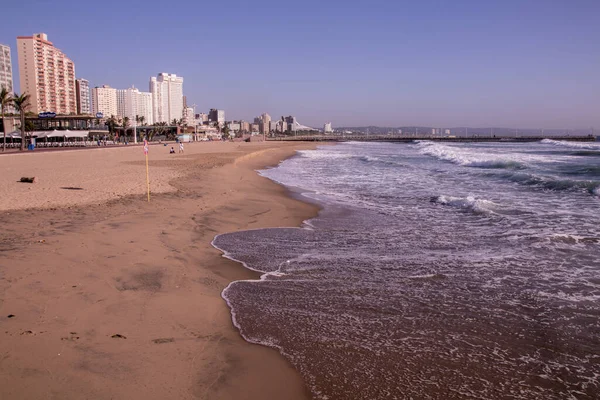 Hotels Durban Golden Mile Seen Beach — Stock Photo, Image