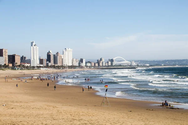 View Durban Golden Mile Hotels Ushaka Beach — Stock Photo, Image