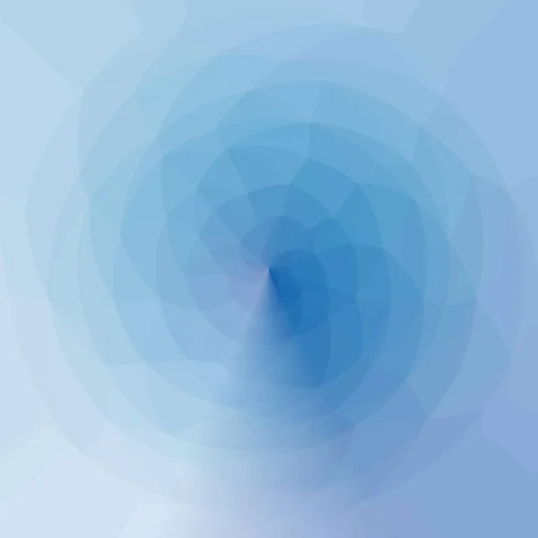 Patrón triangular establecido en círculo regular alrededor del punto medio — Foto de Stock