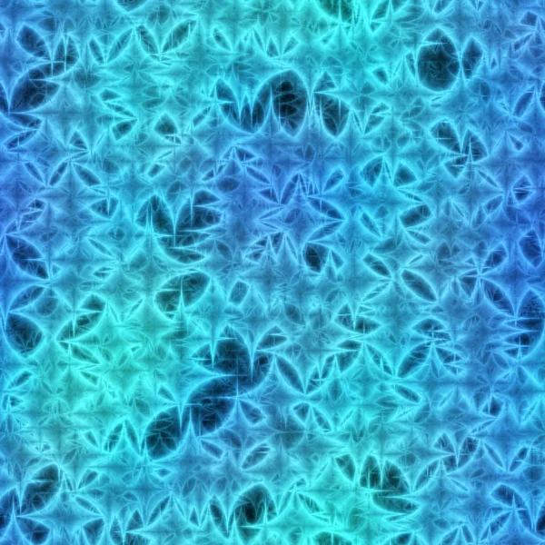 Светло-голубой радужной оболочки сияющие неоновые шипы украшения на заднем плане . — стоковое фото