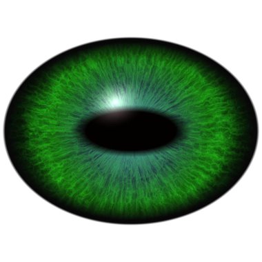 Yeşil kertenkele göz ince öğrenci ve arka planda karanlık retina ile. Koyu yeşil iris