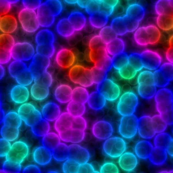 Kirli su toksik kırmızı ve parlak mavi bakterilerin çoğalarak