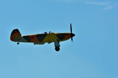 Memorial Airshow. Hava uçak Jak-9 Havacılık Fuarı've yüzyılın mücadele.