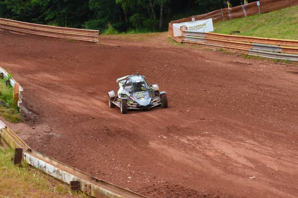 1st - 2nd  of July 2017, Autocross in Nova Paka, FIA  European Championships, Czech Republic. Buggy cars and Super buggy. — Stock Photo, Image
