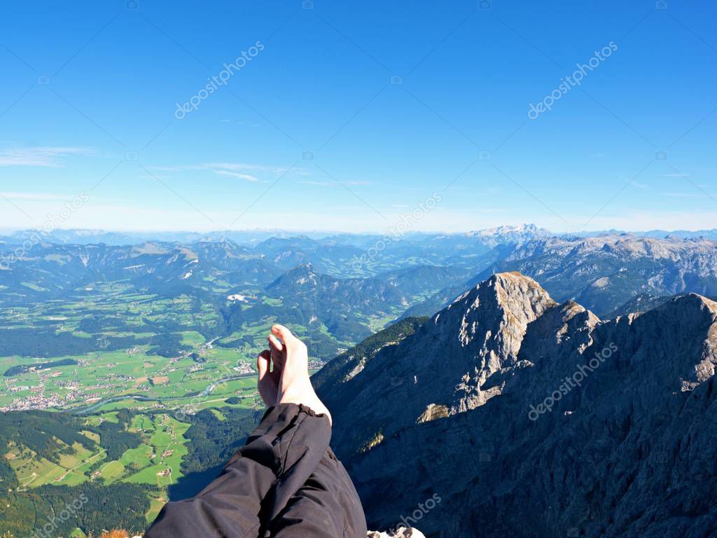 Sweaty Legs In Hiking Trousers Take A Rest Sweaty Legs In Hiking Trousers Take A Rest