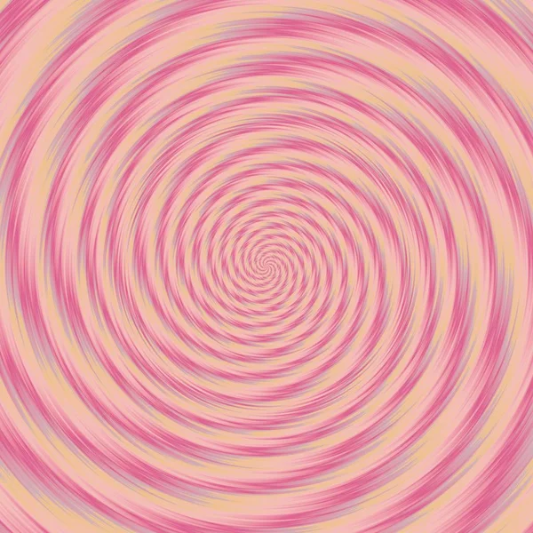 Propelelr coloré fait spirales abstraites drôles dans des couleurs chaudes. L'hélice psychédélique — Photo