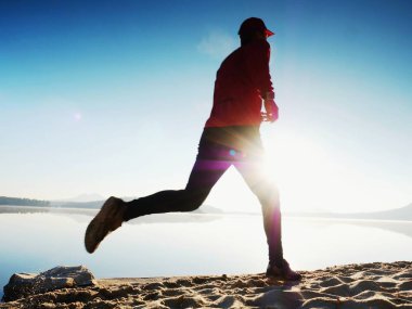 Gün batımı, Güneş ufuktan plaj egzersiz