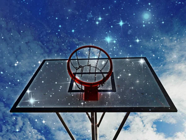 Basketball hoop. Sport and recreation