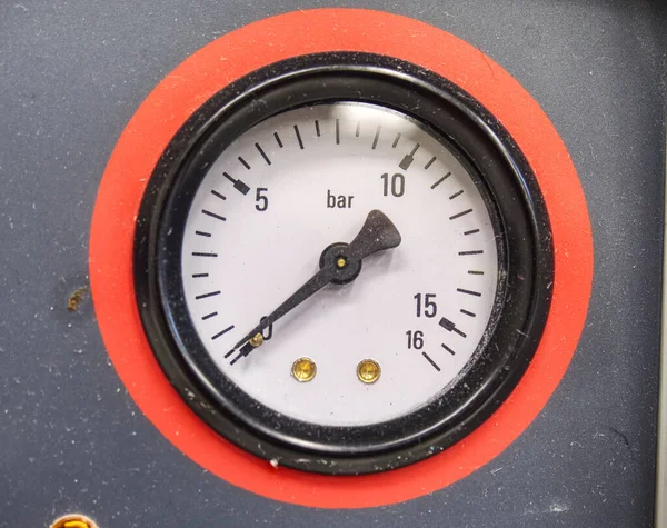 Manometer Manometer Voor Het Meten Van Pers Binnen — Stockfoto