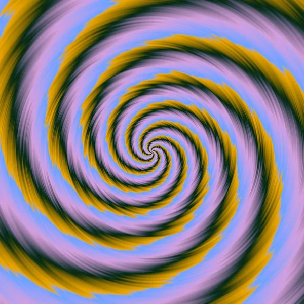 Espiral Raios Vívidos Quentes Cubo Modelo Fundo Colorido Hélice Cores — Fotografia de Stock