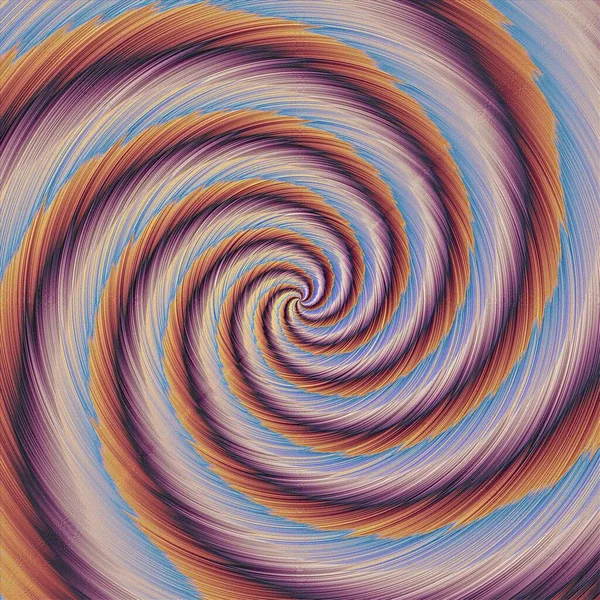 Spirale Caldi Raggi Vividi Cubo Modello Sfondo Colorato Elica Colori — Foto Stock