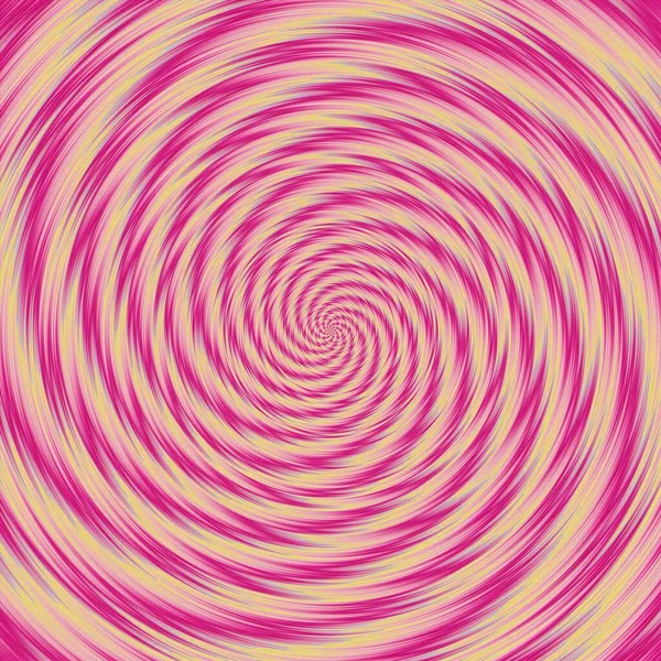 Konsentriske Fargerike Spiraler Abstrakt Rød Blå Spiral Sirkulært Mønster Kube – stockfoto
