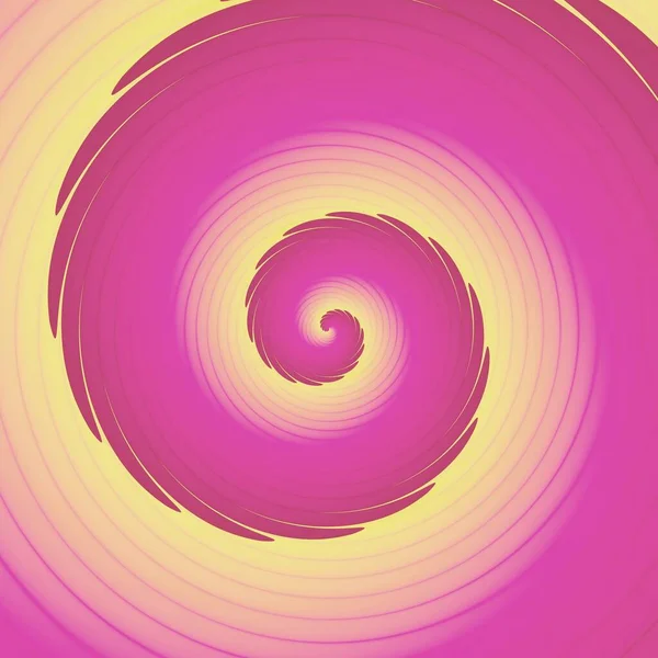 Blu Rosso Viola Psichedelico Sfondo Modello Spirale Girare Cubo — Foto Stock