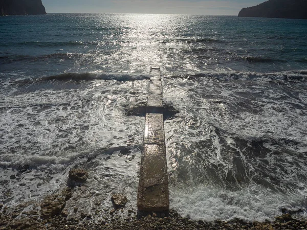 Playa Roca Camp Mar Camp Mar Bay Camp Mar Balearic — Stock Photo, Image