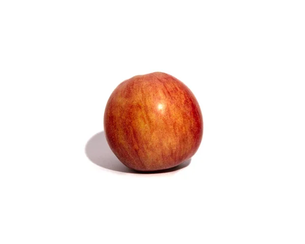 Apfel auf weißem Hintergrund, frischer Apfel — Stockfoto