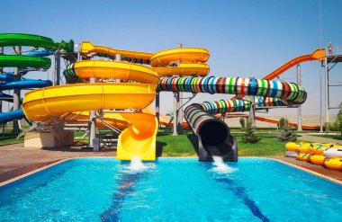 Aquapark sürgü, Aquapark, su parkı.