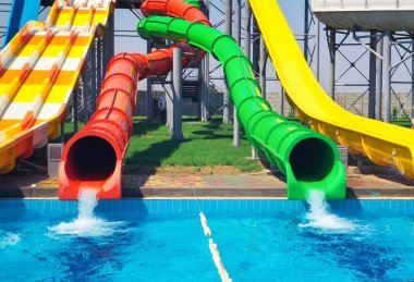 Aquapark sürgü, Aquapark, su parkı. 