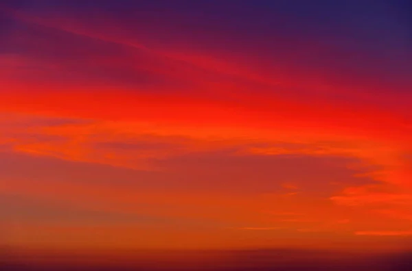 Закат Неба Качестве Фона Яркий Горизонт Горящие Небеса — стоковое фото