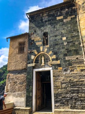Santa Margherita di Antiochia Kilisesi Vernazza, Cinque Terre, İtalya.
