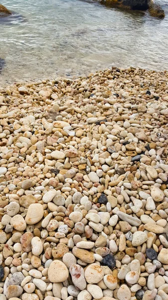 Direct sunlight. stones sea stones beach round stones