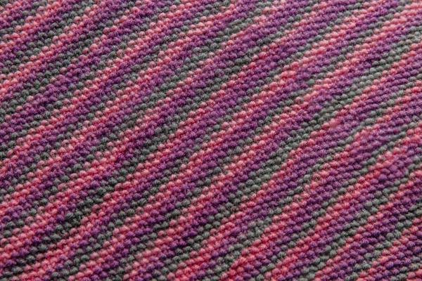 Gekleurde Wol Gebreide Stof Met Textuur Handwerk — Stockfoto
