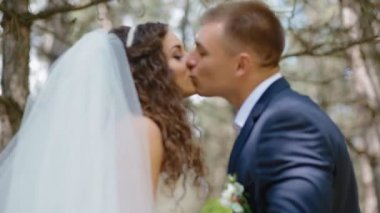 Gelin ve damat poz ahşap