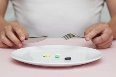 Tabakta haplar, tabakta haplar, yiyecek takviyeleri.