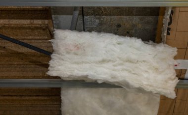 Fransa 'da yeni bir ev için termal izolasyon.