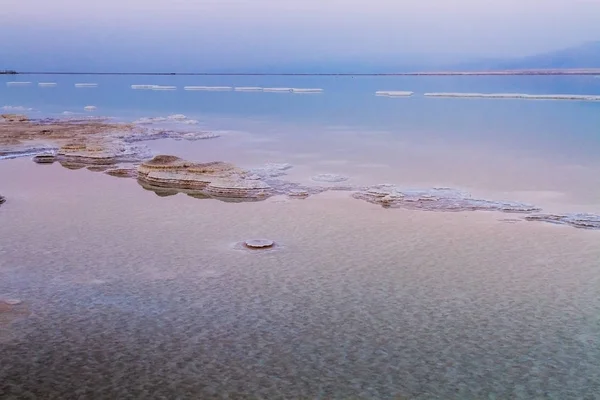 Pantai yang indah dari Laut Mati  . — Stok Foto