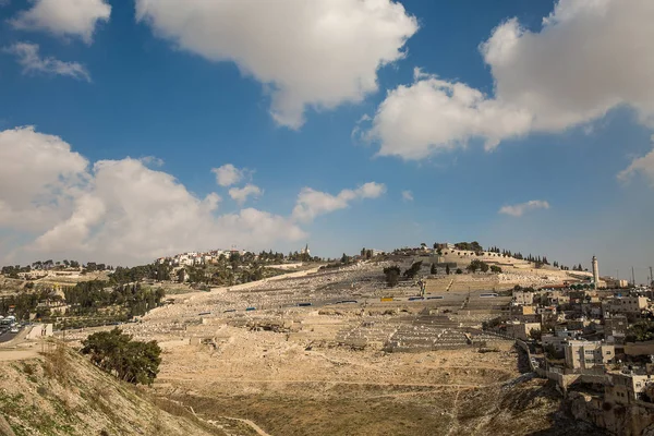 Kudüs 'te Zeytin Dağı . — Stok fotoğraf