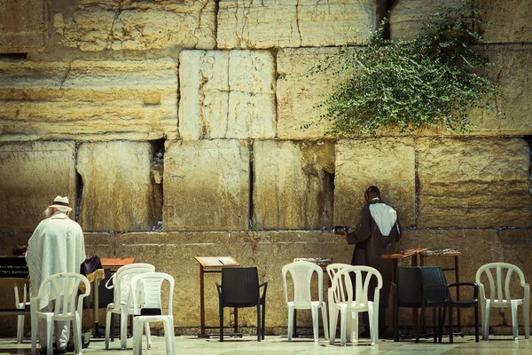 Parede das Lamentações. Jerusalém  . — Fotografia de Stock