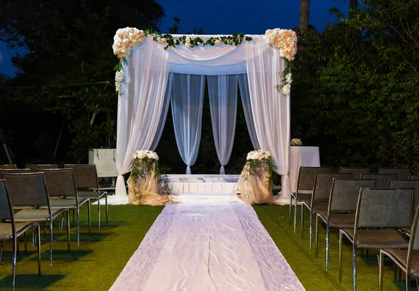 Judío Hupa, putdoor de boda  . — Foto de Stock