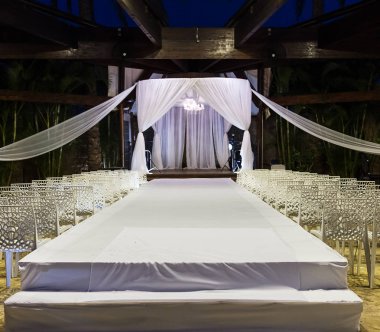 Yahudi Hupa, düğün putdoor .