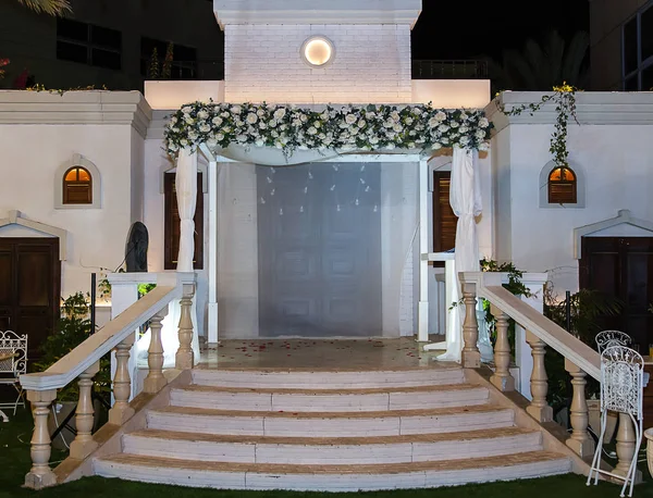 Yahudi Hupa, düğün putdoor .