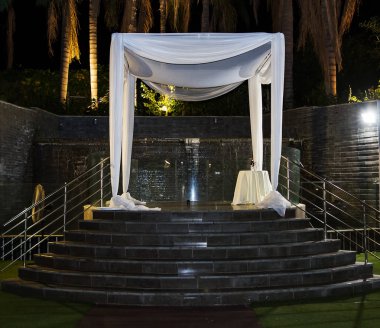 Yahudi Hupa, düğün putdoor .