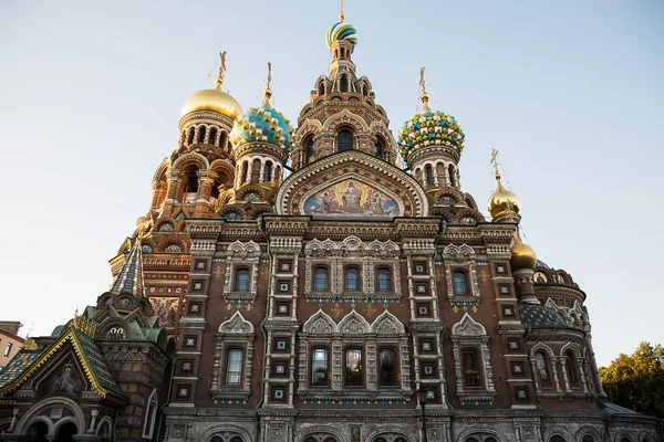 Templom, a Megváltó, a vér a St. Petersburg — Stock Fotó