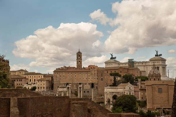 Utsikt över Rom, Italien . — Stockfoto