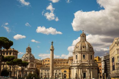 Roma, İtalya Manzarası .