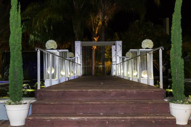 Yahudi Hupa, düğün putdoor .