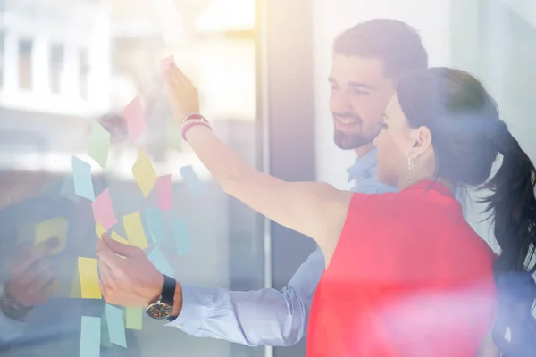 Business Start Planung Management Und People Konzept Glückliches Kreativ Team — Stockfoto