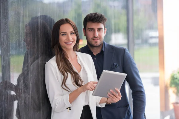 Corporate Business Team Manager Meeting Close — Stock Photo, Image