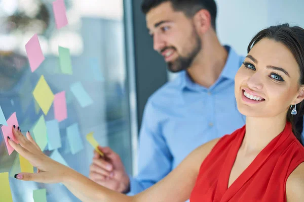 Business Start Planung Management Und People Konzept Glückliches Kreativ Team — Stockfoto