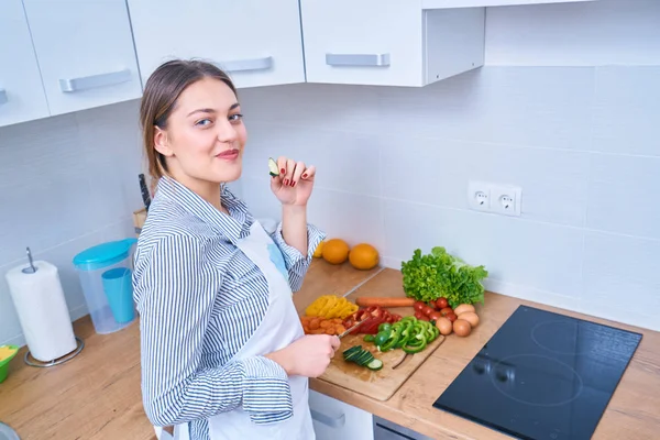 Mostrador Cocina Verduras — Foto de Stock