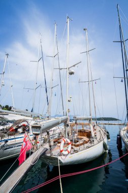 Corfu Yunan deniz gemi