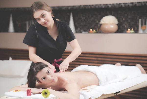 Leisure Woman Spa Salon — Stock Photo, Image