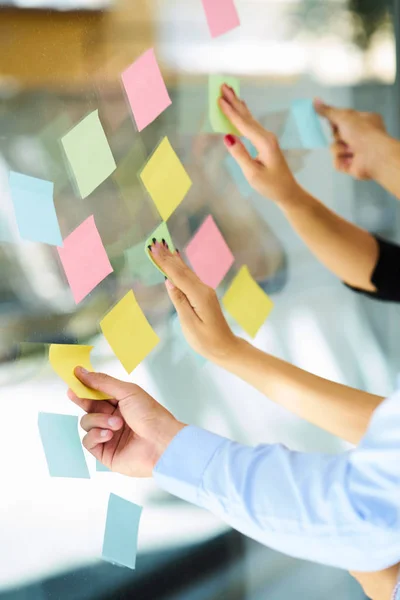 Business Start Planung Management Und People Konzept Glückliches Kreativ Team — Stockfoto