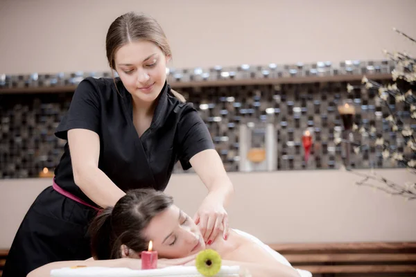 Freizeit Frau Wellness Salon — Stockfoto