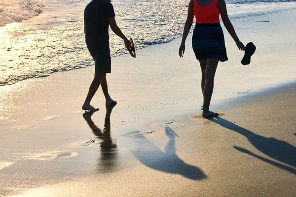 Familia Joven Playa — Foto de Stock