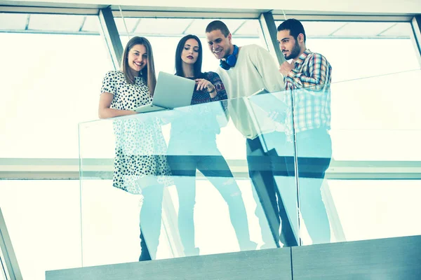 Startup Business People Grupo Trabajo Diario Oficina Moderna — Foto de Stock