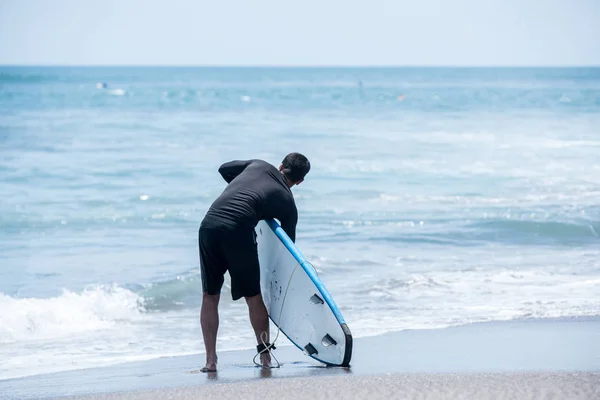 Surfing Waves Indonesia Beach Vacation Concept — Stock Photo, Image